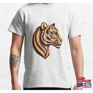 Wooden Tiger Classic Tshirt Unisex